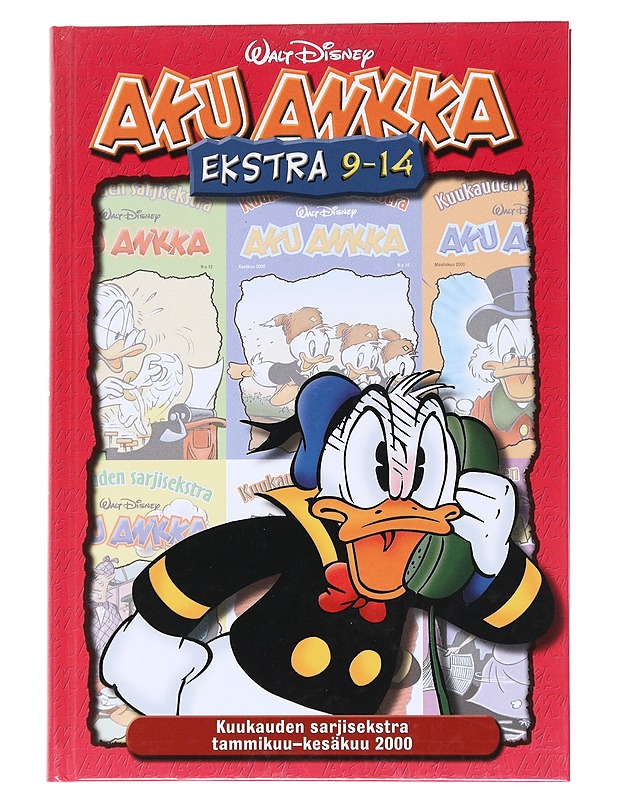 Aku Ankka : ekstra. 9-14, Kuukauden sarjisekstra tammikuu-kesäkuu 2000 - Kovanen, Jenni - Sarjakuvat - 10105558215 - 0