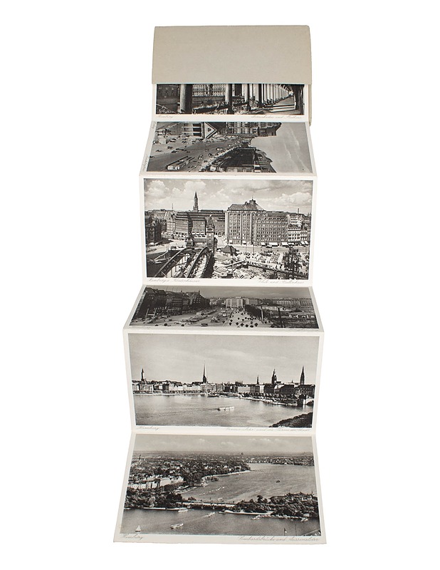 12 Ansichtskarten von Hamburg - Verlag Hans Andres kuvasarja - Muut sisustustavarat - 10105558234 - 1
