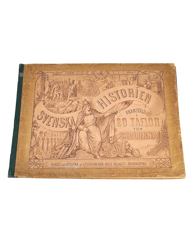 Svenska Historien Framstäld i 20 Taflor för Skolorna -kuvasarja - Muut sisustustavarat - 10105558250 - 0