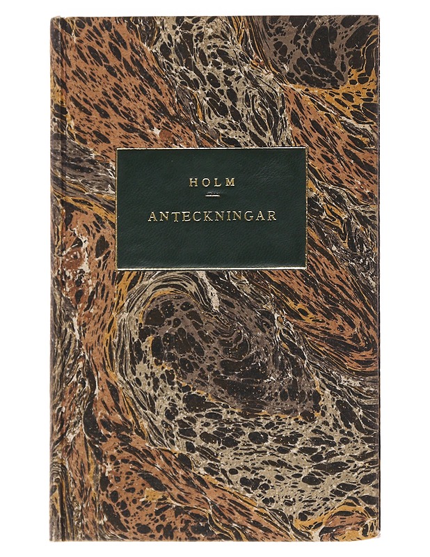 Anteckningar övfer fälttågen emot ryssland - Carl Johan Holm - Historiakirjat - 10105558297 - 0