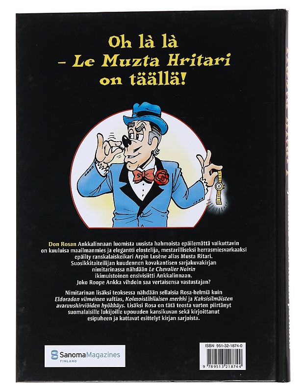 Musta Ritari ja muita Don Rosan parhaita - Rosa, Don - Sarjakuvat - 10105558318 - 1