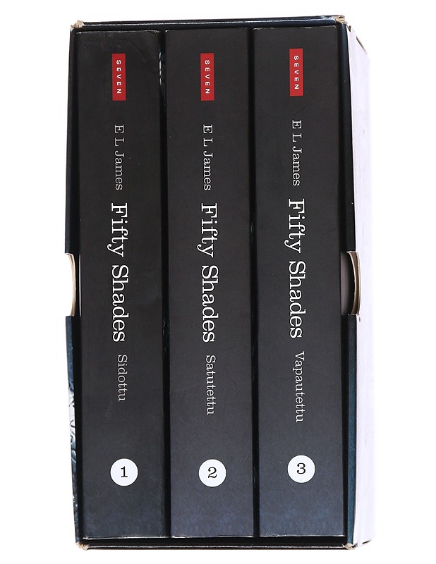 Fifty shades trilogia - E L James - Romaanit ja novellit - 10105558342 - 1