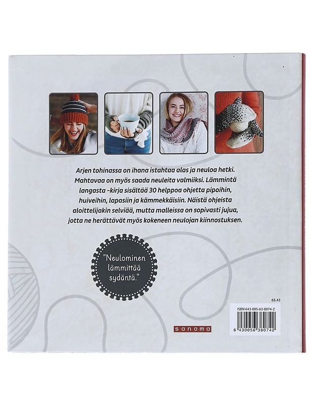 Lämmintä langasta / 30 helppoa neuleasustetta - Jenni Rapelo - Tietokirjat ja oppaat - 10105558406 - 1