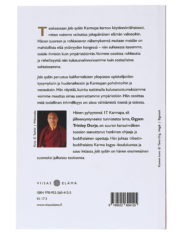 Jalo sydän - Ogyen Trinley Dorje - Tietokirjat ja oppaat - 10105558442 - 1