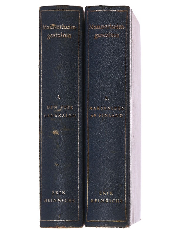 Mannerheim-gestalten osat 1-2 , Heinrichs , Erik  - Elämäkerrat ja muistelmat - 10105558451 - 1