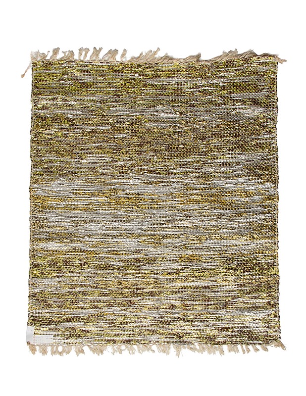 Muovi Joulu kulta räsymatto , 81x95 cm - Matot - 10105558458 - 0