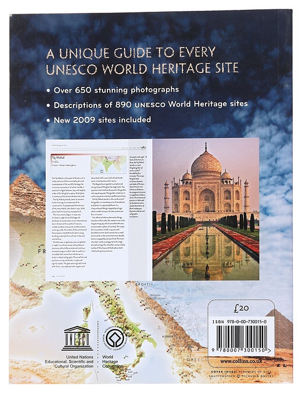 The world's heritage : a complete guide to the most extraordinary places - Unesco - Historiakirjat - 10105558479 - 1