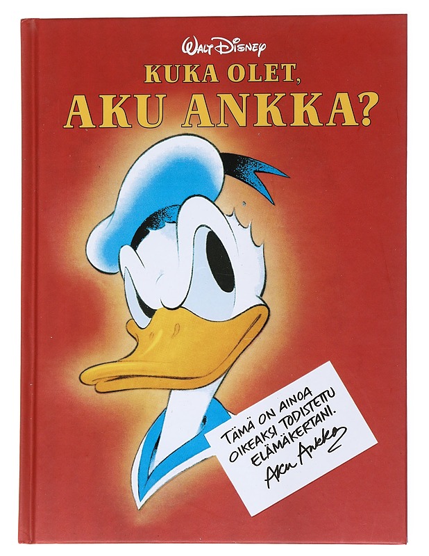 Kuka olet, Aku Ankka? - Toppari, Kirsti - Sarjakuvat - 10105558492 - 0