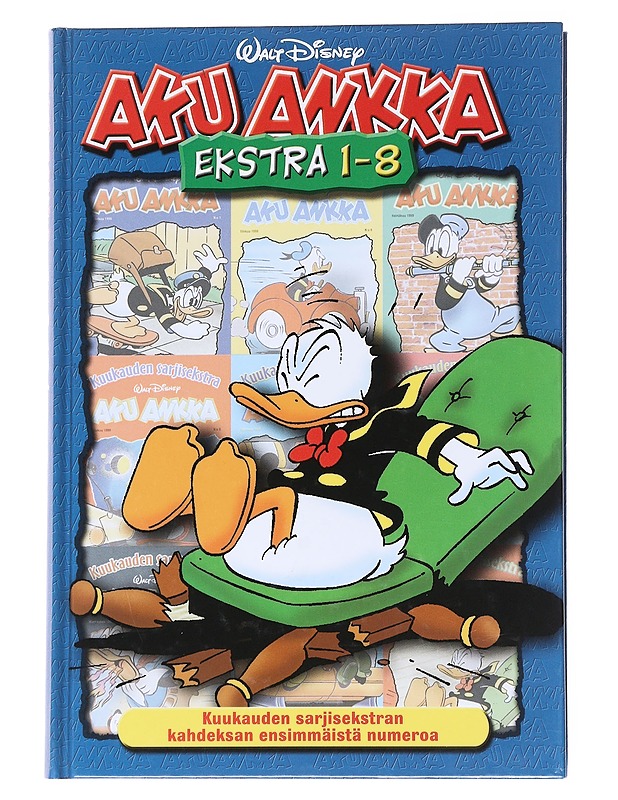 Aku Ankka / ekstra 1-8 Kuukauden sarjisekstran kahdeksan ensimmäistä numeroa - Perälä, Riku - Sarjakuvat - 10105558495 - 0