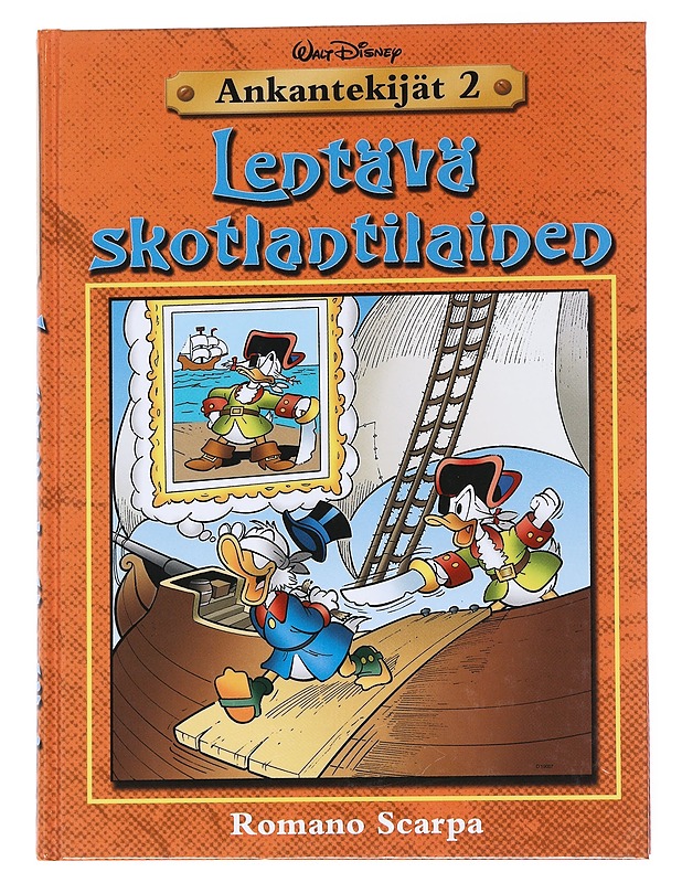 Lentävä skotlantilainen - Scarpa, Romano - Sarjakuvat - 10105558533 - 0