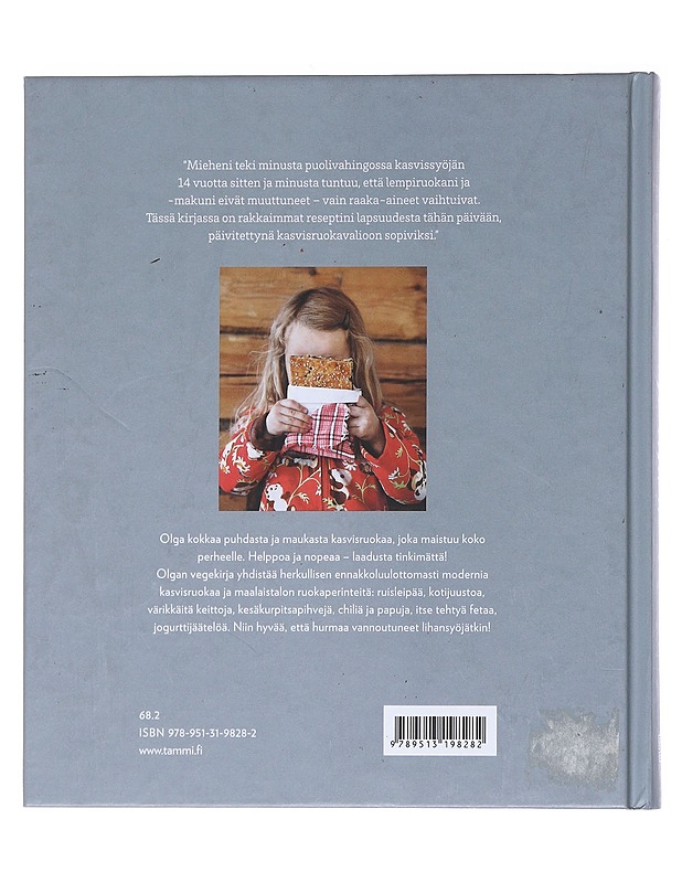 Olgan vegekirja : kasvisruokaa läheltä koko perheelle - Temonen, Olga - Ruokakirjat - 10105558549 - 1