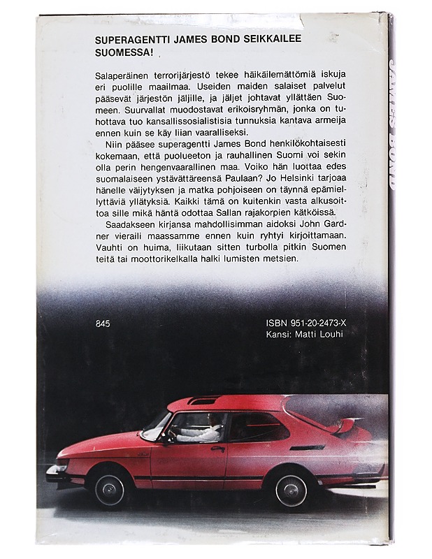 Tehtävä Suomessa, James Bond - Gardner, John - Jännitys ja dekkarit - 10105558589 - 1