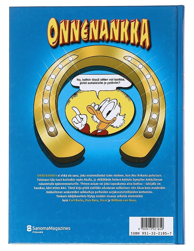 Onnenankka - Jukka Lindfors, - Sarjakuvat - 10105558604 - 1