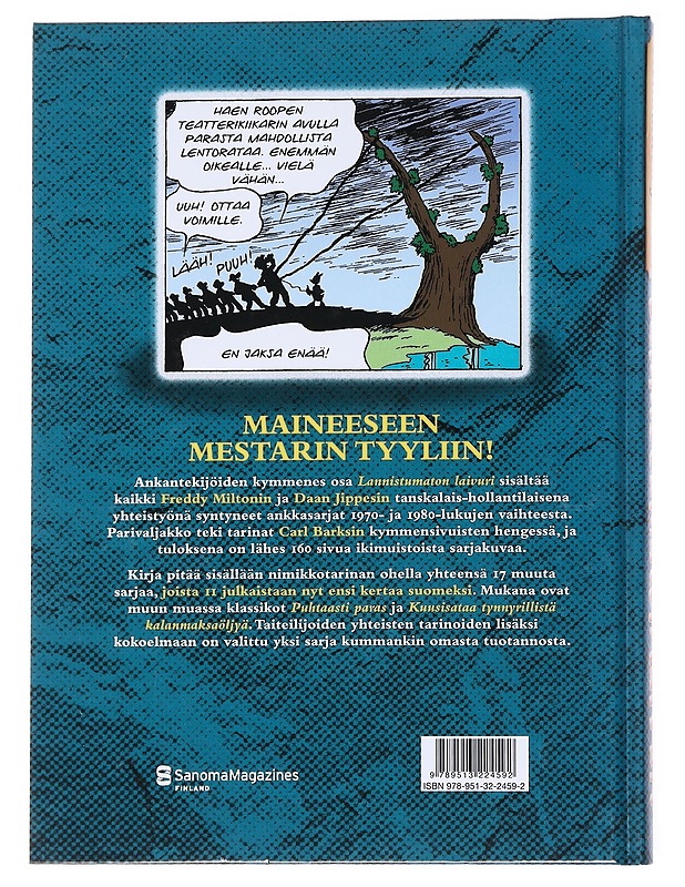 Lannistumaton laivuri - Freddy Milton - Sarjakuvat - 10105558613 - 1