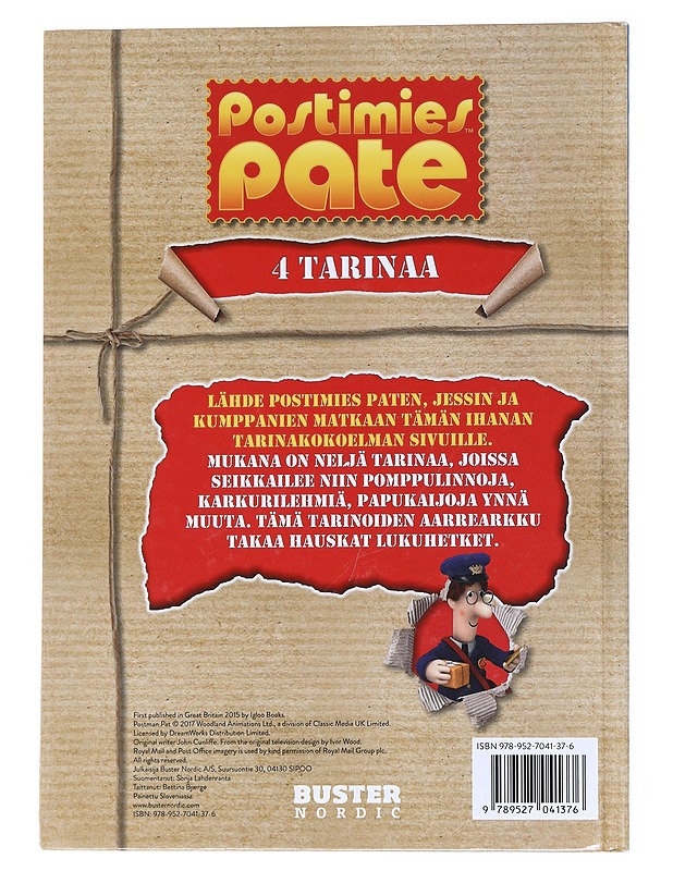 Postimies Pate : 4 tarinaa -  John Cunliffe - Lastenkirjat - 10105558628 - 1