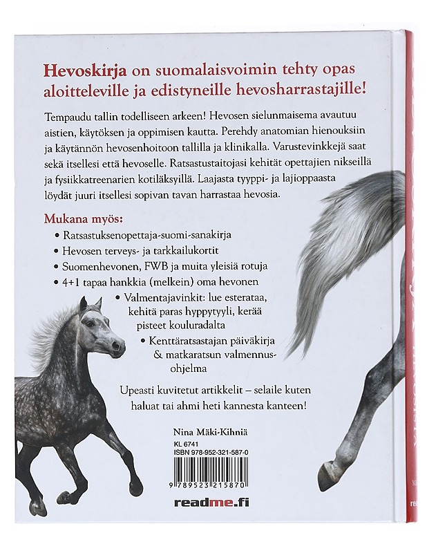 Hevoskirja / kaikki hevosista - Mäki-Kihniä - Kirja lahjaksi - 10105558638 - 1