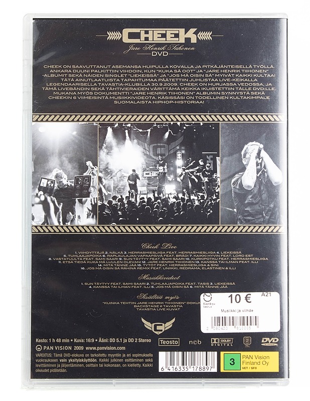 Cheek - DVD - DVD-elokuvat - 10105558657 - 1