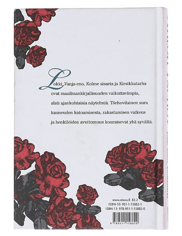 Lokki / Vanja-eno ; Kolme sisarta ; Kirsikkatarha - Tsehov, Anton - Romaanit ja novellit - 10105558665 - 1