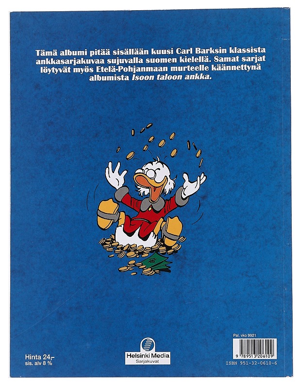 Mahtiankka Roope - Barks, Carl - Sarjakuvat - 10105558664 - 1