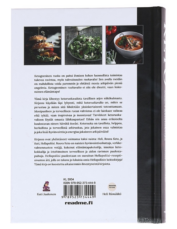 Keto-kotiruokaa / suuri keittokirja - Kati Jaakonen - Ruokakirjat - 10105558687 - 1