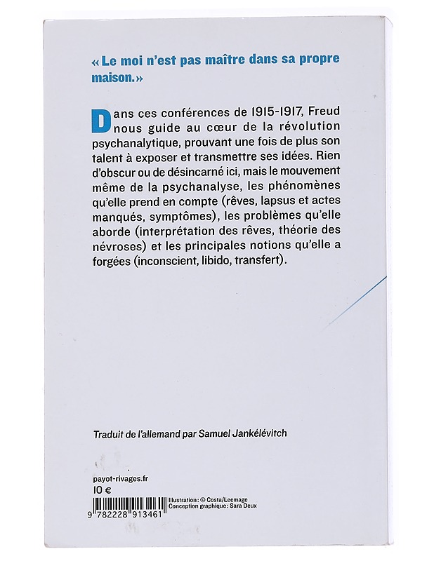 Introduction A La Psychanalyse - Tietokirjat ja oppaat - 10105558688 - 1