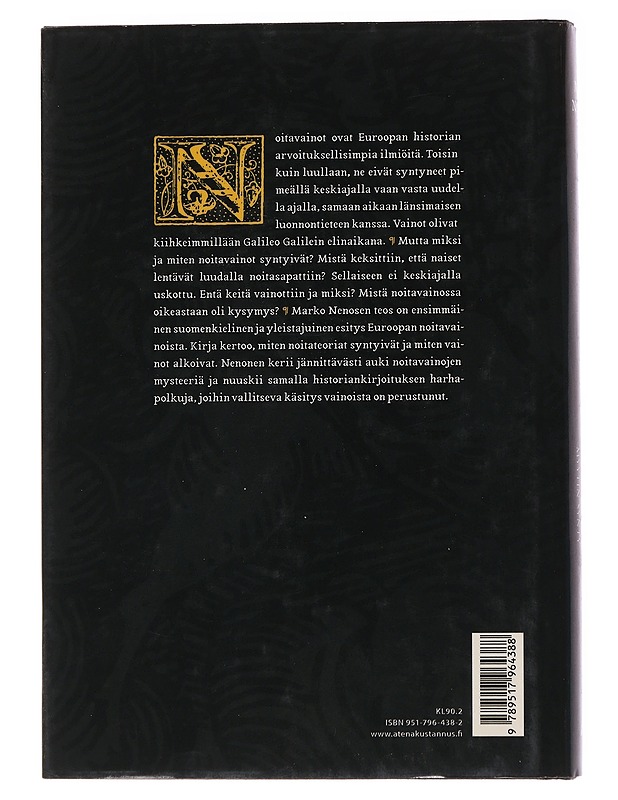 Noitavainot Euroopassa : myytin synty - Marko Nenonen - Historiakirjat - 10105558751 - 1