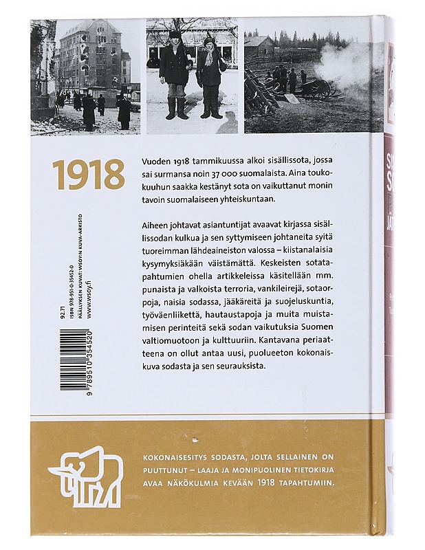 Valkoisten kaatuneiden hautaaminen - Juha Poteri - Historiakirjat - 10105558761 - 1