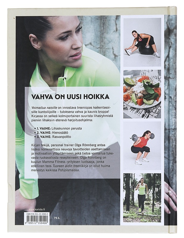 Voimailua naisille / treeni, ravinto, motivaatio - Olga Rönnberg - Tietokirjat ja oppaat - 10105558769 - 1