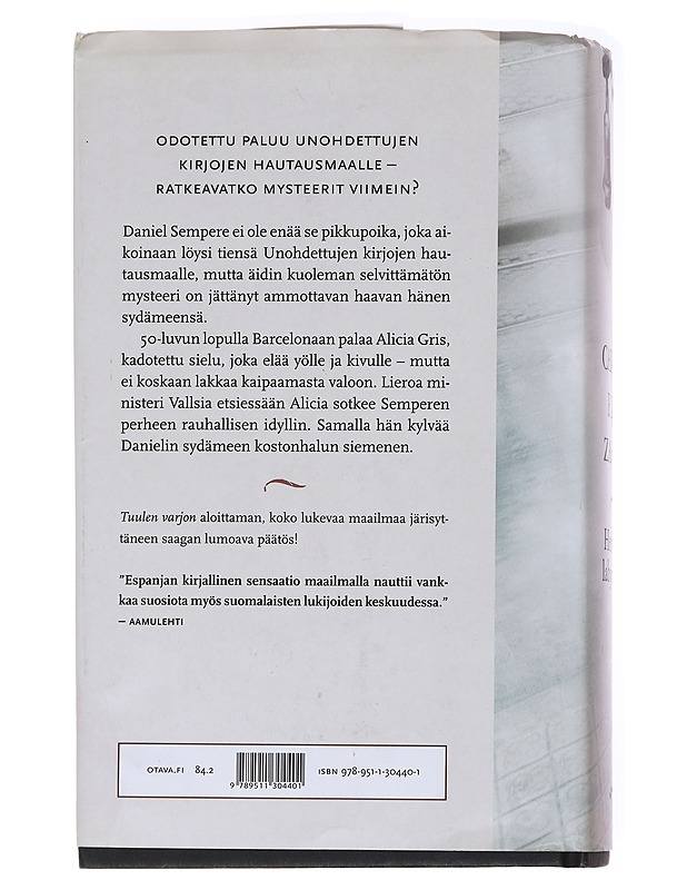 Henkien labyrintti - Ruiz Zafón - Jännitys ja dekkarit - 10105558819 - 1