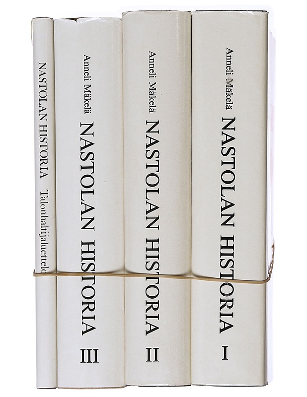Nastolan historia I-III sekä talonhaltijaluettelo - Mäkelä, Anneli - Historiakirjat - 10105558825 - 2