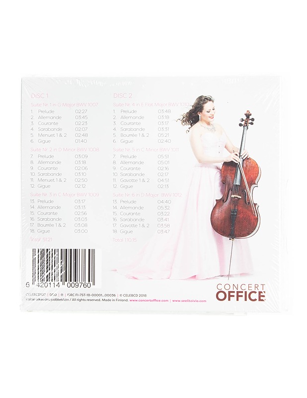 Seeli Toivio - J. S Bach - CD - CD-levyt - 10105558831 - 1