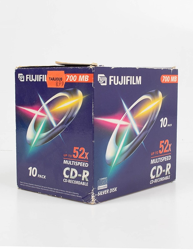 Fujifilm CD-R pakkaus, 10 kappaletta - CD-levyt - 10105558857 - 1
