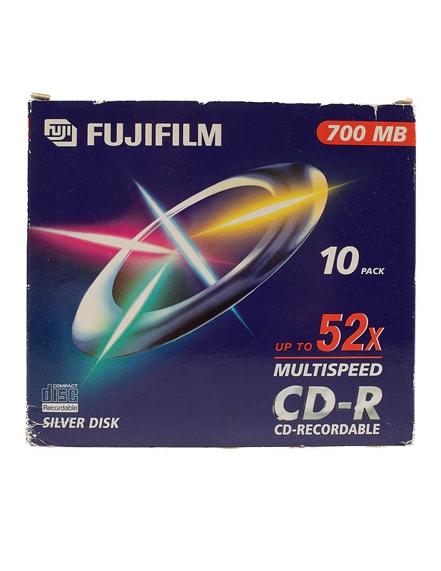 Fujifilm CD-R pakkaus, 10 kappaletta - CD-levyt - 10105558857 - 0