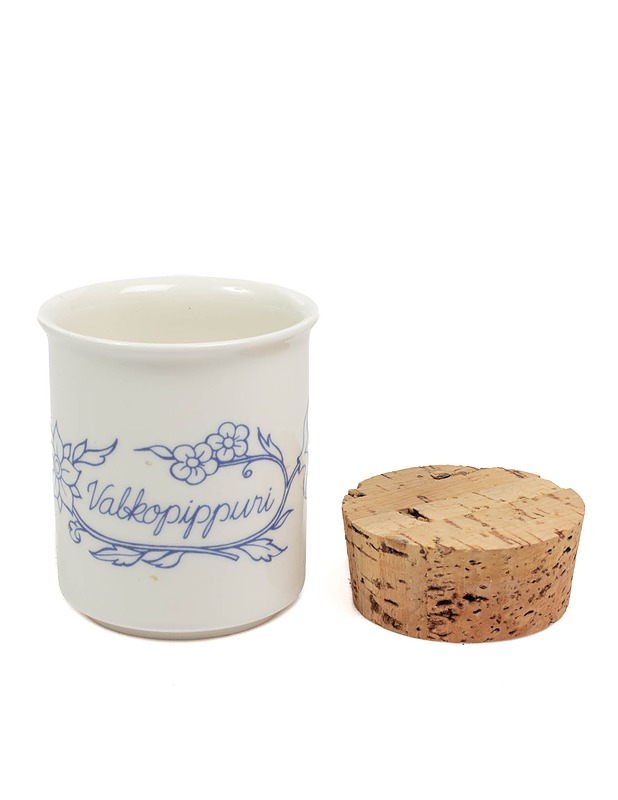 ARABIA Sininen Keittiö valkopippuripurkki - Designsuosikit - 10105558875 - 1