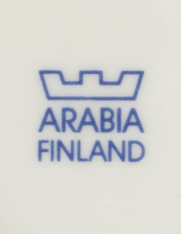 ARABIA Sininen keittiö Isänkuppi ja aluslautanen - Designsuosikit - 10105558903 - 2