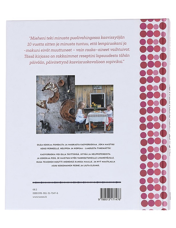 Emäntänä Olga / kasvisruokaa läheltä koko perheelle - Temonen, Olga - Ruokakirjat - 10105558935 - 1