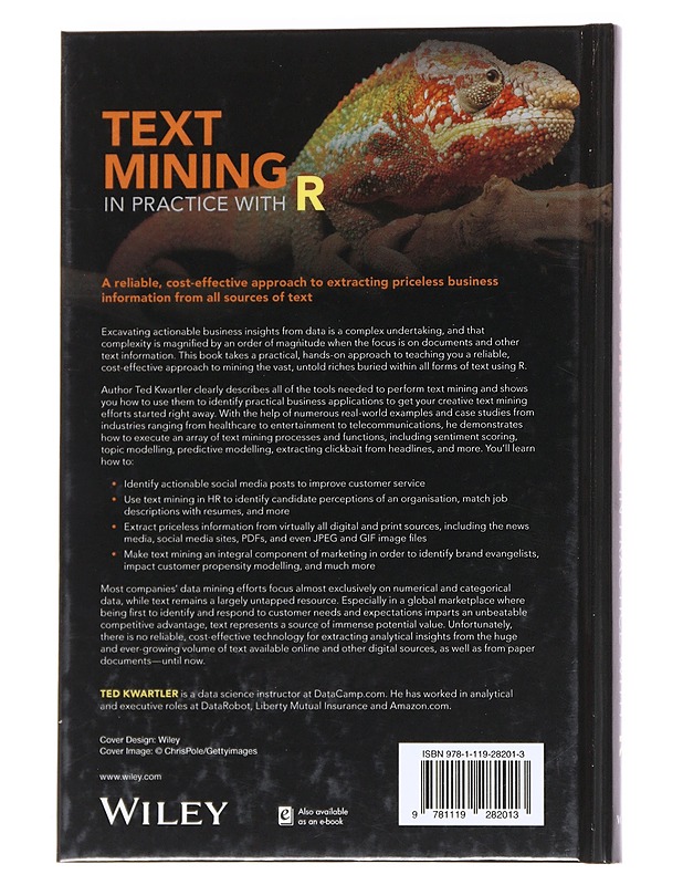 Text mining in practice with R - Kwartler, Ted - Tietokirjat - 10105558996 - 1