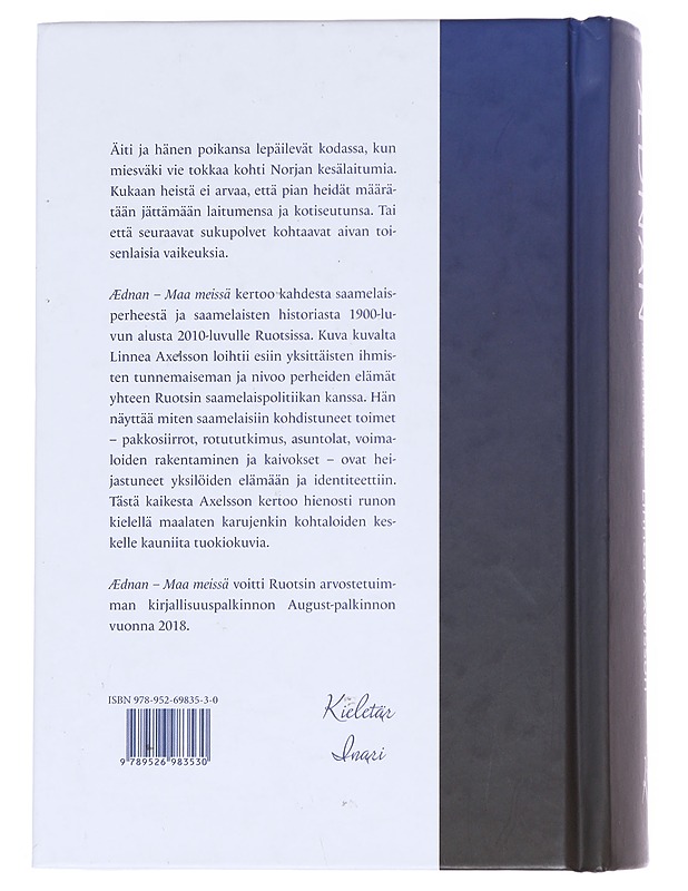 Ædnan / Maa meissä : eepos - Axelsson, Linnéa - Romaanit ja novellit - 10105559010 - 1