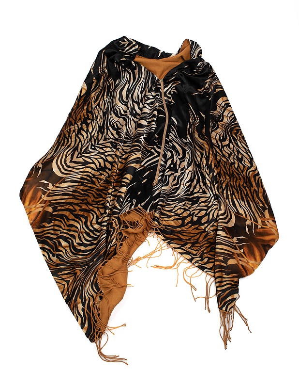 Kashmirsekoite-silkkihuivi, 60x180 cm - Kaulahuivit - 10105559013 - 0
