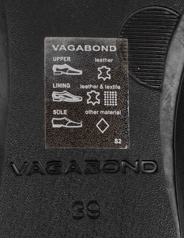 VAGABOND musta ballerinat, 39 - Naisten sandaalit ja balleriinat - 10105559052 - 2