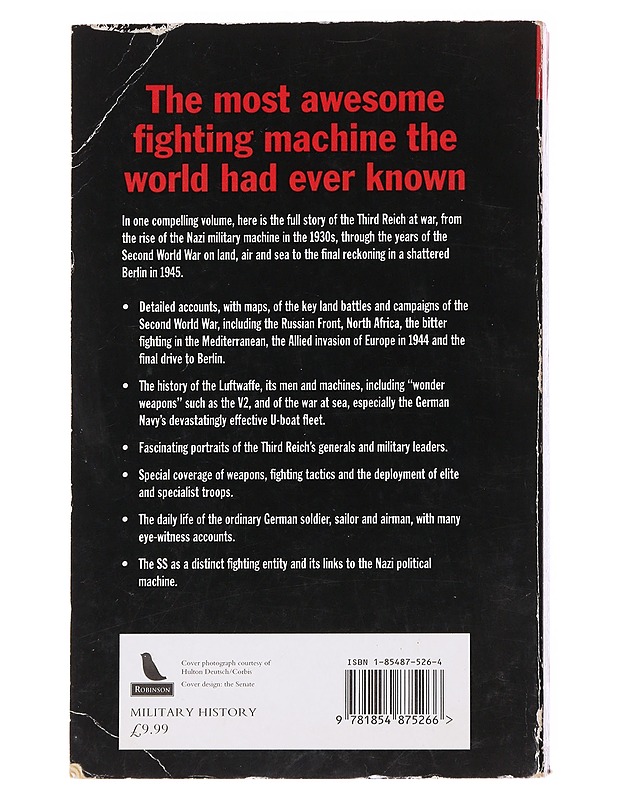 The mammoth book of the Third Reich at war - Michael Veranov - Tietokirjat - 10105559066 - 1