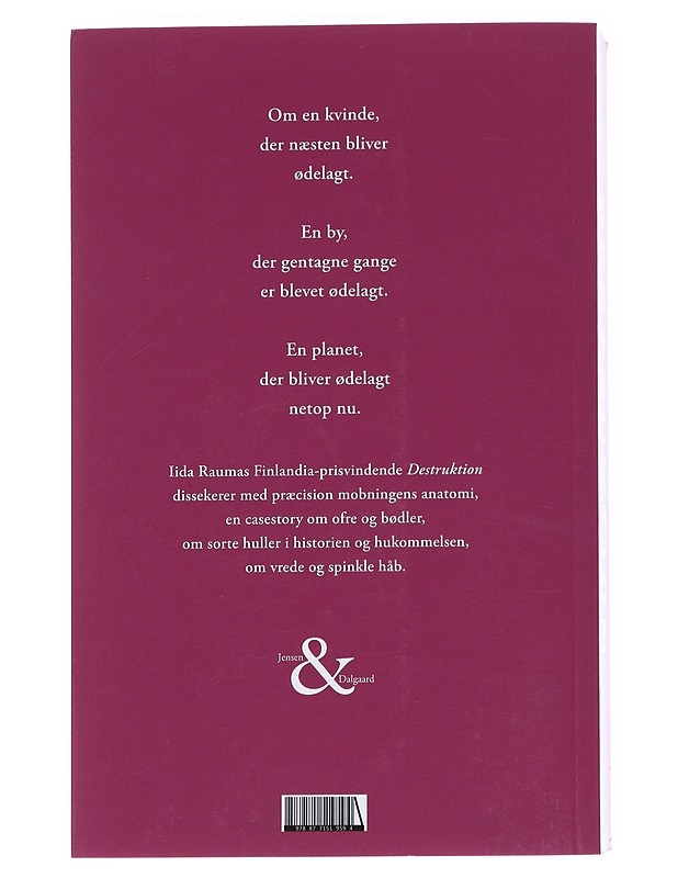 Destruktion : en casestory - Rauma, Iida - Romaanit ja novellit - 10105559073 - 1
