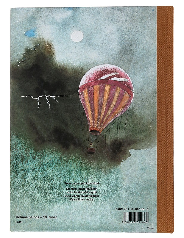Vaarallinen matka - Jansson, Tove - Lastenkirjat - 10105559094 - 1