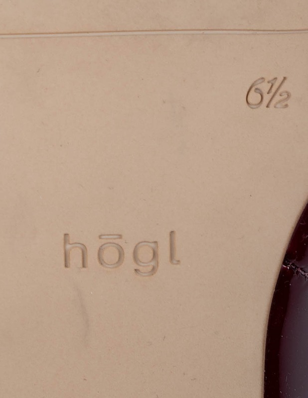 HÖGL viinipunainen avokkaat, 6.5 - Korkokengät - 10105559102 - 2