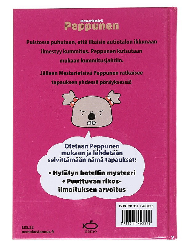 Mestarietsivä Peppunen / hylätyn hotellin mysteeri - Troll - Lastenkirjat - 10105559123 - 1