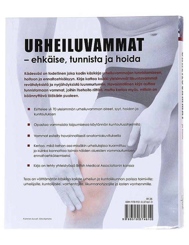 Urheiluvammat : ehkäise, tunnista ja hoida - Hautala, Timo - Tietokirjat ja oppaat - 10105559130 - 1