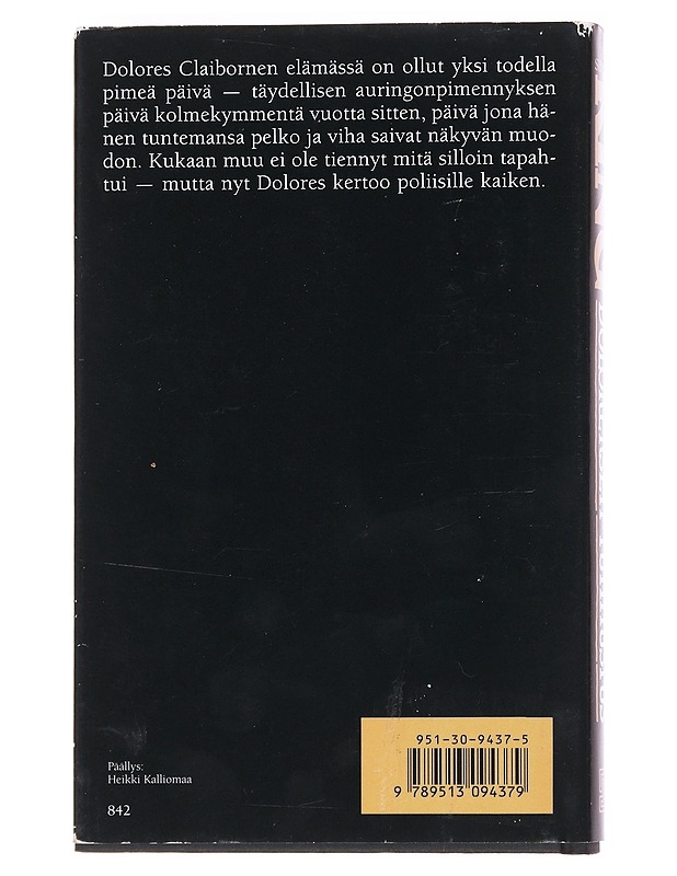 Doloreksen tunnustus - Stephen King - Jännitys ja dekkarit - 10105559128 - 1