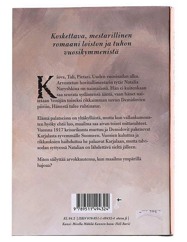 Ruhtinatar - Raija Oranen - Romaanit ja novellit - 10105559165 - 1