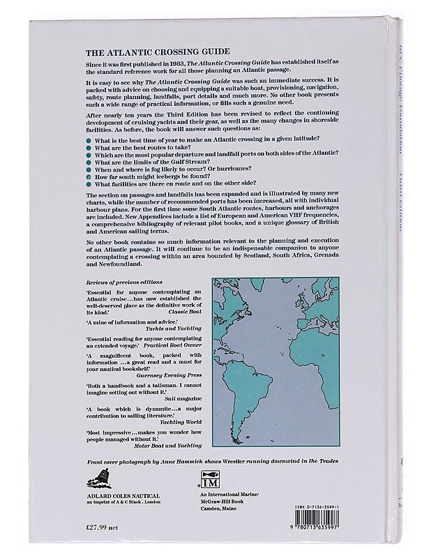 The Atlantic crossing guide - Hammick, Anne - Tietokirjat ja oppaat - 10105559194 - 1