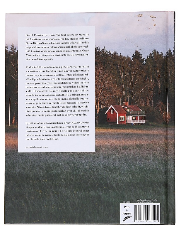 Green kitchen stories / herkullista ja terveellistä kasvisruokaa - David Frenkiel  - Ruokakirjat - 10105559209 - 1
